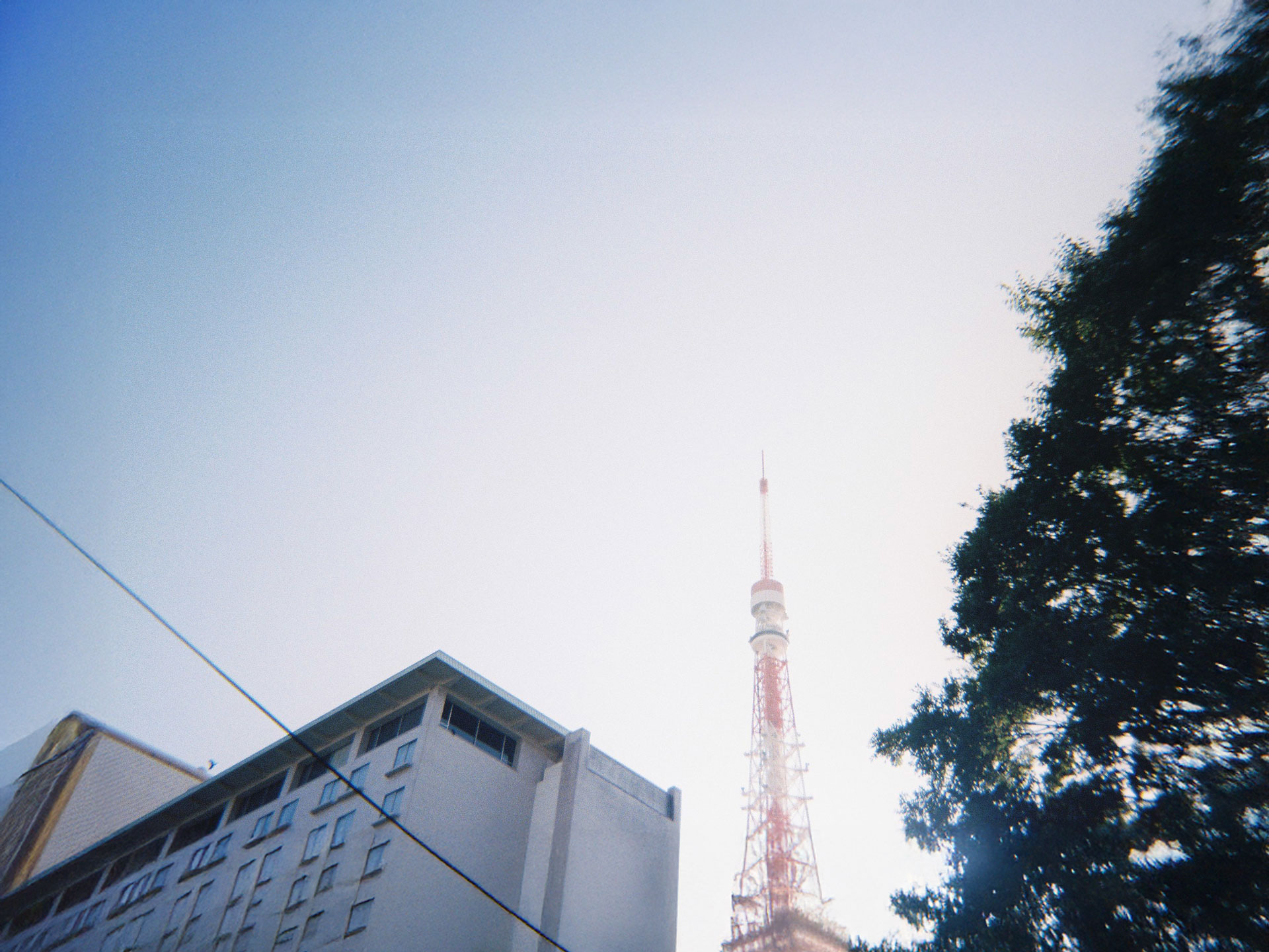 東京プリンスホテルと東京タワー